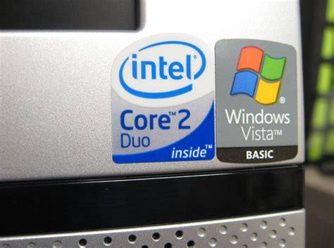 Windows vista intel core 2 duo